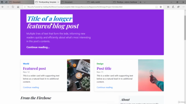 Complete Web Design in Bangla - From Zero 2 Hero – Screenshot 2