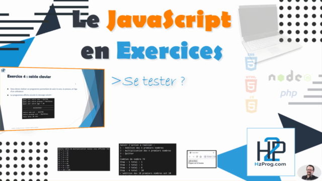 Maîtrisez le JavaScript en 30 exercices pratiques - Screenshot_01