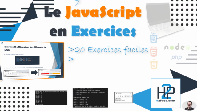 Maîtrisez le JavaScript en 30 exercices pratiques - Screenshot_02