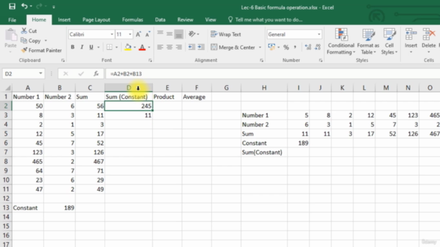 Microsoft Excel - MS Excel Formulas & Functions in just 3hrs - Screenshot_03