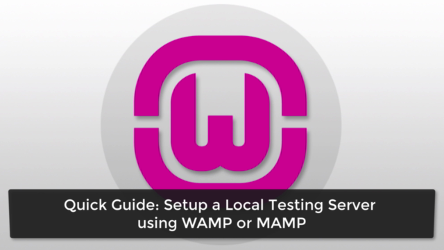 Quick Guide: Setup a Local Testing Server using WAMP or MAMP - Screenshot_03
