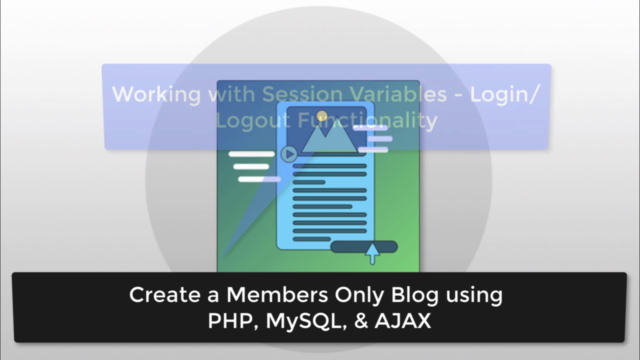 Create a Members Only Blog using PHP, MySQL, & AJAX - Screenshot_03