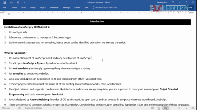Angular7 and TypeScript - Complete course – Screenshot 1