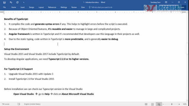 Angular7 and TypeScript - Complete course – Screenshot 2