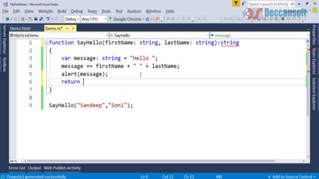 Angular7 and TypeScript - Complete course – Screenshot 4