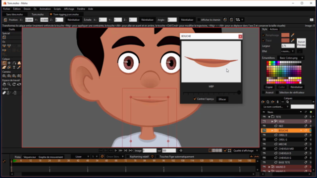 Créer et animer un personnage de A a Z avec Moho pro 12, 13 – Screenshot 1