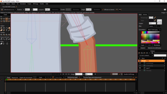 Créer et animer un personnage de A a Z avec Moho pro 12, 13 – Screenshot 4