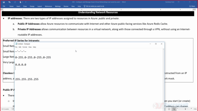 Configure and Manage Azure Virtual Networks – Screenshot 3