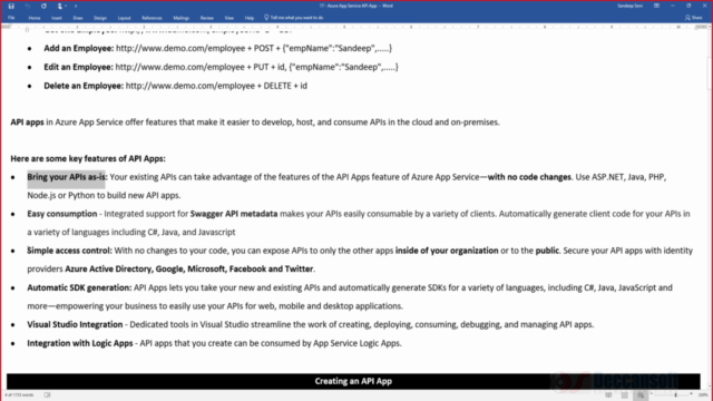 A complete guide to Azure App Service - API Apps – Screenshot 4