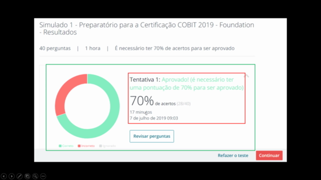 COBIT 2019 - Foundation - Simulados para o novo exame (2019) – Screenshot 3