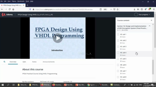 FPGA and VHDL – Screenshot 4