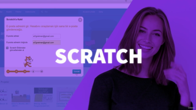 Scratch Kodlama: Yeni Başlayanlar İçin Uygulamalı Scratch – Screenshot 1