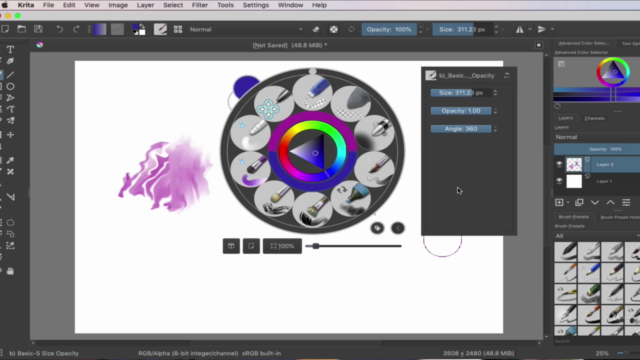 Krita QuickStart: for Digital Painting and Animation - Screenshot_02