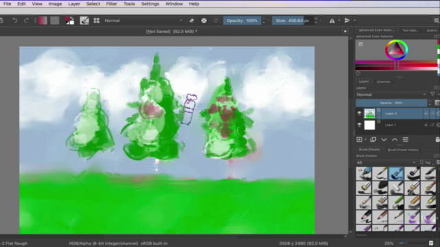 Krita QuickStart: for Digital Painting and Animation - Screenshot_03