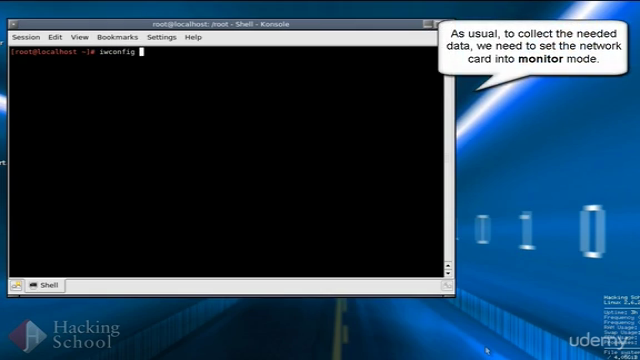 Hacking Wireless Networks. Theory and practice. – Screenshot 1