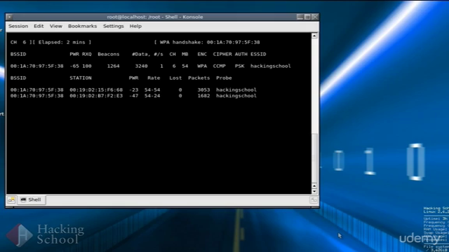 Hacking Wireless Networks. Theory and practice. – Screenshot 3