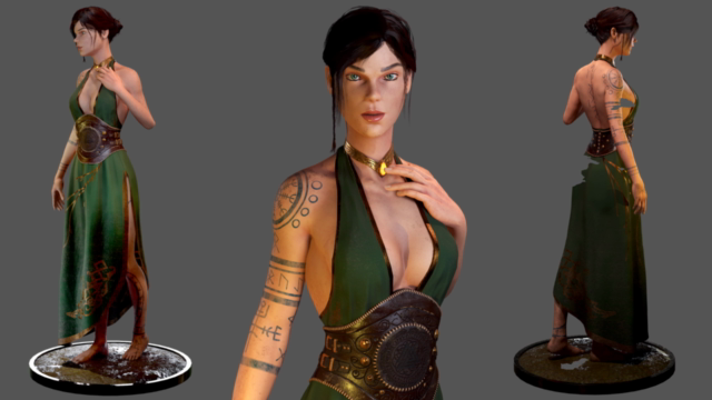Mythological Female Character - Complete Game Pipeline – Screenshot 1