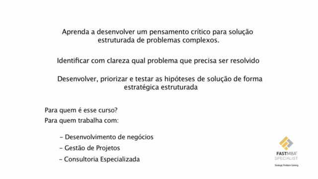 Fast MBA - Specialist | Solução Estratégica de Problemas – Screenshot 4