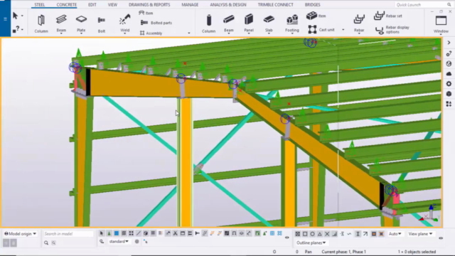 Tekla Structures - Complete Beginners Course – Screenshot 2