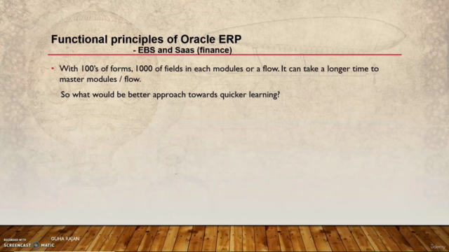 Functional Principles of Oracle ERP - EBS and Saas (Fin) – Screenshot 1