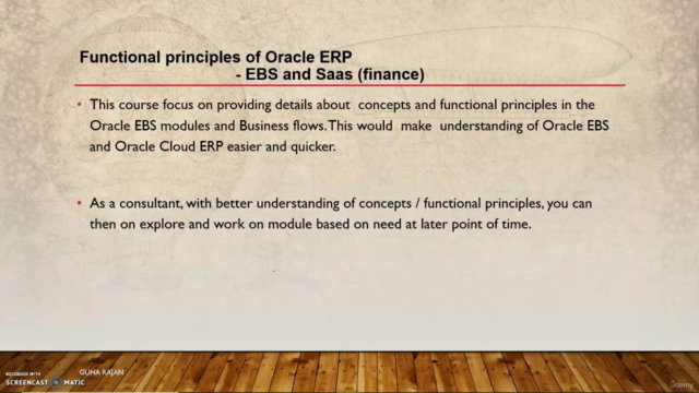 Functional Principles of Oracle ERP - EBS and Saas (Fin) – Screenshot 3