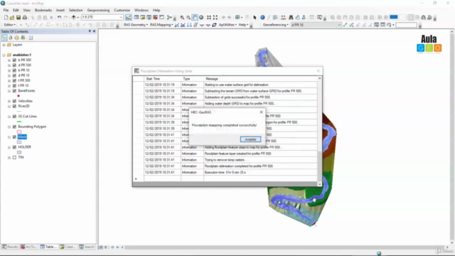 Hec-RAS and ArcGIS for Hydrologic Engineering -AulaGEO – Screenshot 4
