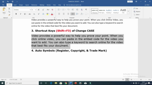 Complete Microsoft Word 2013 Course From Beginner to Pro – Screenshot 3