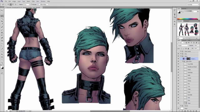 Comic Book Character Design: The Making of E – Screenshot 1