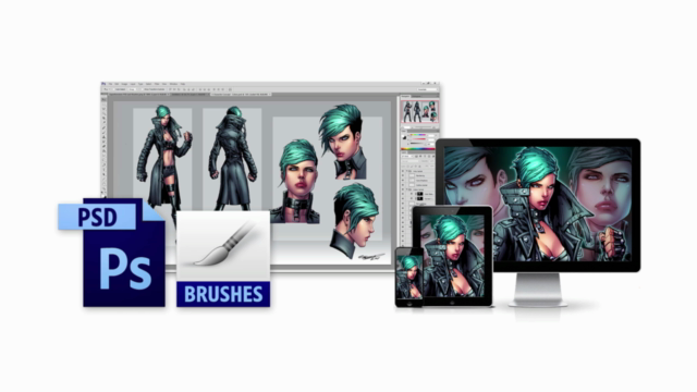 Comic Book Character Design: The Making of E – Screenshot 4