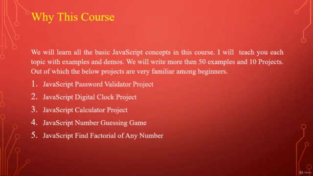 Modern Java Script From Scratch With Examples and Projects – Screenshot 1