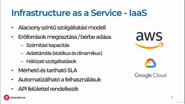 Amazon Web Services (AWS) haladó tanfolyam magyarul – Screenshot 2