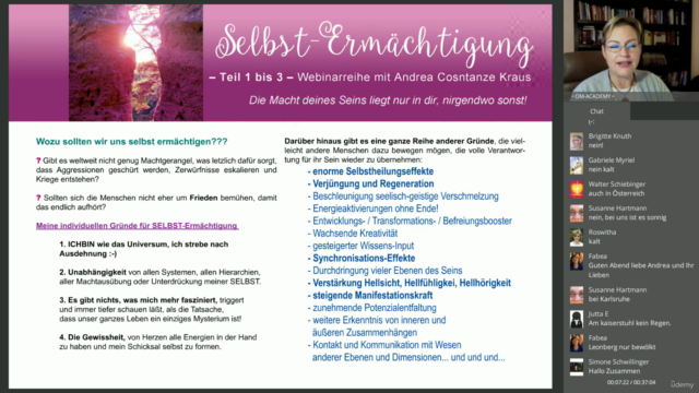 SELBST-Ermächtigung – Screenshot 1
