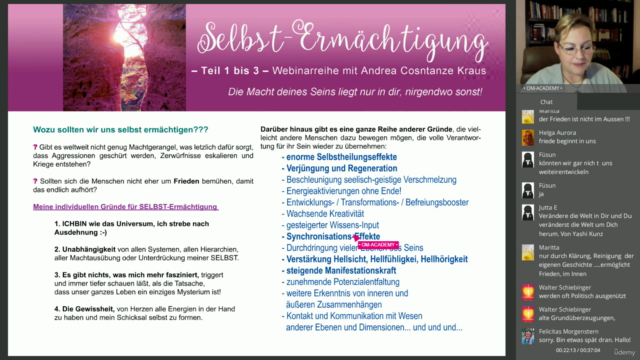 SELBST-Ermächtigung – Screenshot 3