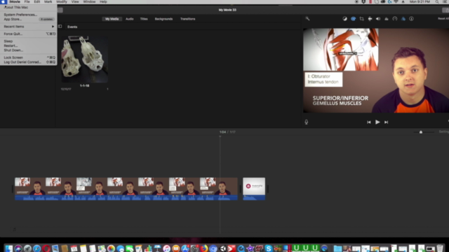 Video Editing iMovie/green screen – Screenshot 1