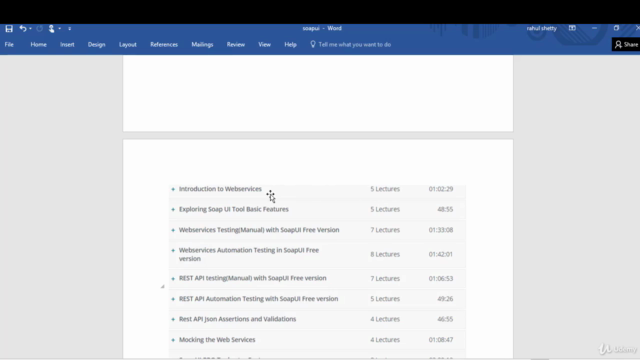 WebServices/Rest API Testing with SoapUI +Real time Projects – Screenshot 3
