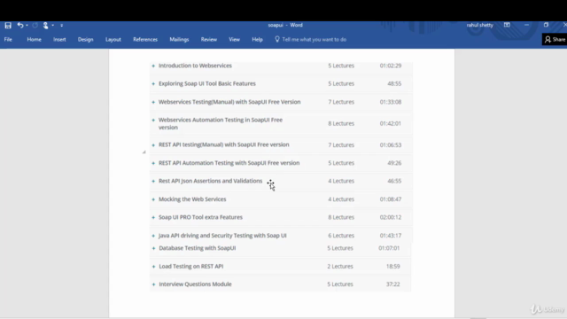 WebServices/Rest API Testing with SoapUI +Real time Projects – Screenshot 4
