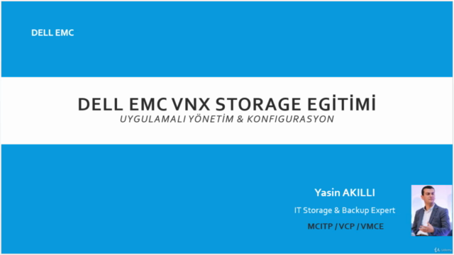 Veri Depolama Teknolojileri ve EMC VNX STORAGE Eğitimi - 2 – Screenshot 1