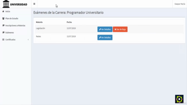 Crea Sistemas de Gestión para Universidades con PHP y MySQL - Screenshot_04