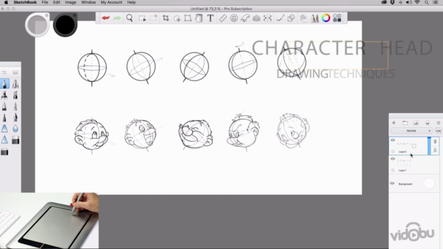Digital Drawing Techniques with Graphic Tablet – Screenshot 2