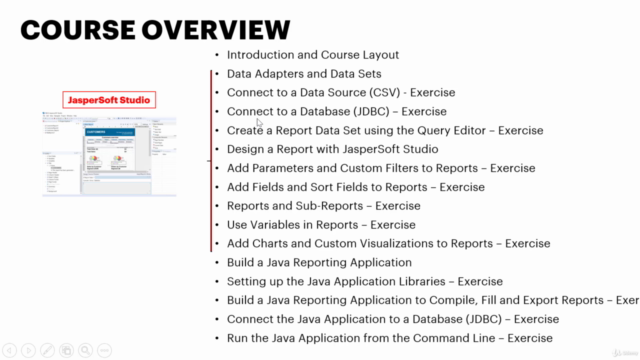 Building reports in Java with JasperReports and JasperStudio – Screenshot 3