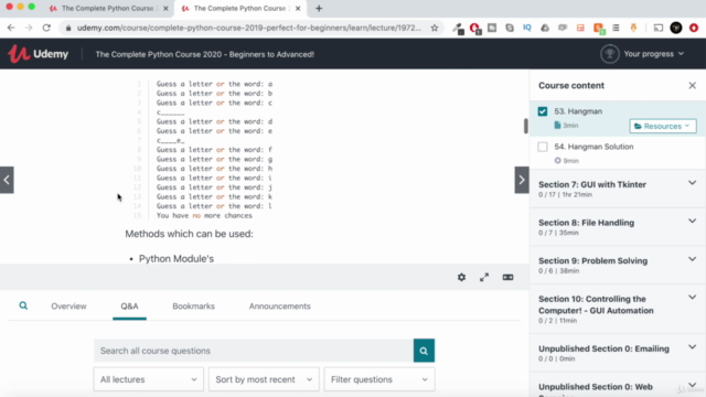 The Complete Python Course 2023 - Beginners to Advanced! – Screenshot 4