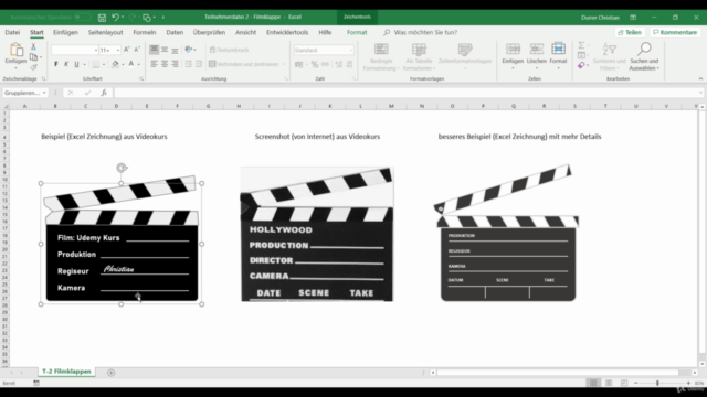 Zeichnen und Gestalten mit Excel - Komplettkurs von A - Z – Screenshot 1