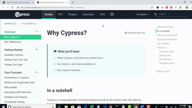 Cypress -Modern Automation Testing from Scratch + Frameworks - Screenshot_01