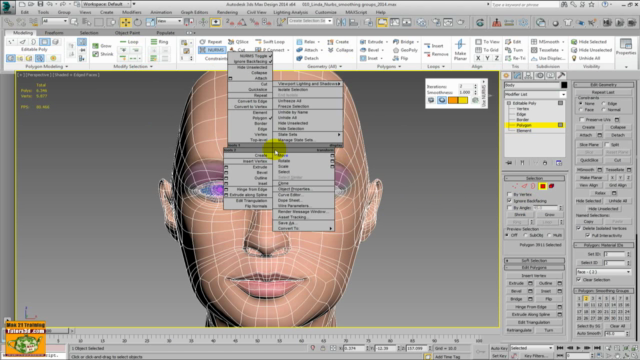 3ds max Modellazione Poligonale Graphite 1 e 2 – Screenshot 1