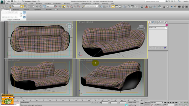3ds max Modellazione Poligonale Graphite 1 e 2 – Screenshot 2