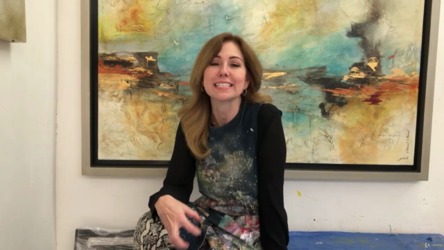 Curso de Pintura: Técnica Mixta en Acrílico (Practico) – Screenshot 1