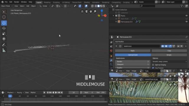 Learn Photorealism: Create a Maldive Island in Blender 2.8 – Screenshot 1