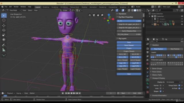 Blender 2.8 Formação Master Completa. – Screenshot 4
