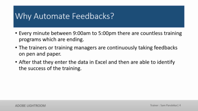 Automating feedbacks using Microsoft Forms – Screenshot 2