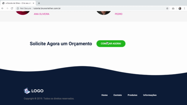 Como Criar um Site Minimalista para Sua Empresa – Screenshot 2
